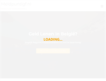 Tablet Screenshot of meldpuntlgf.nl